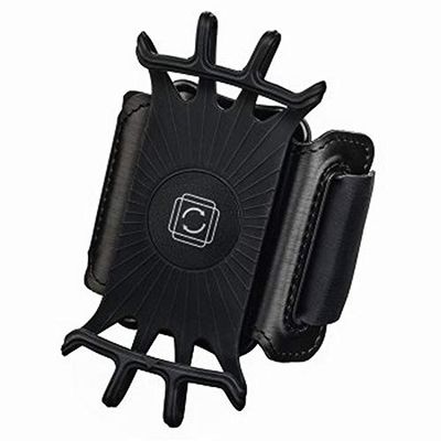 Hama Switch Boneca - suporte (telemóvel, boneca, suporte ativo para telemóvel, preto, elastano, silicone, X-Grip)