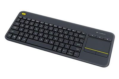 Logitech K400 Plus toetsenbord RF Wireless QWERTY Turks Zwart - Toetsen (Standaard, Wireless, RF Wireless, Wireless, Wireless, Wireless, Wireless, DDR4-Zwart)