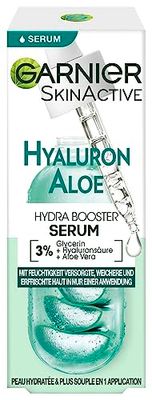 Garnier Skin Active Moisturising Serum for Firm and Radiant Complexion, with Soothing Aloe Vera and Hyaluronic Acid, 30 ml