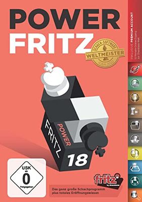 Power Fritz 18 - Das ganz große Schachprogramm mit kompletter Eröffnungstheorie: Schach-Software Weltmeister 2022 - Das ganz große PC-Schachprogramm mit kompletter Eröffnungstheorie