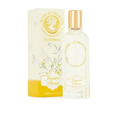 JEANNE EN PROVENCE - Jasmin Secret - Eau De Parfum Femme - Jasmin - Ingrédients D'Origine Naturelle - Fabriqué En France - Flacon 60 ml