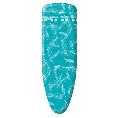 Leifheit Capa para tábua de passar Thermo Reflect L/Universal, capa acolchoada para tábuas de passar até 140 x 45 cm, reflete vapor e calor