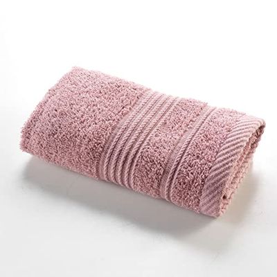 Douceur d'Intérieur, Guest Towel (30 x 50 cm) Tendresse Rosewood, Plain Sponge