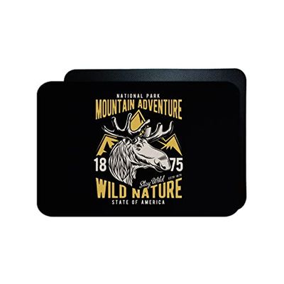 Bonamaison, Rechthoek Digital Bedrukte Gaming Mouse Pad voor gamers, antislip onderkant, voor kantoor en thuis, single speler-games S, grootte: 45 x 30 cm