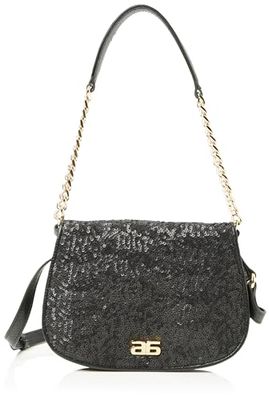ABRO Clara väska, Unisex Vuxna, Black/Gold, Black/Gold