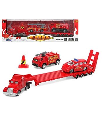 BigBuy Fun F2260Wh Vrachtwagen brandweerman