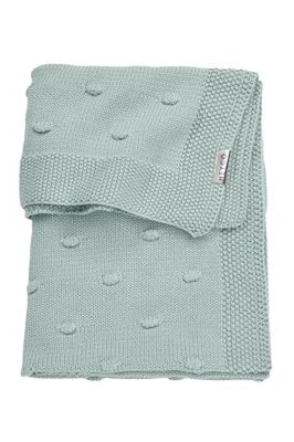 Meyco 2733053 - Manta de malha para bebé (75 x 100 cm), cor verde