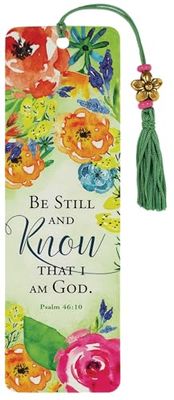 Be Still, and Know That I Am God Beaded Bookmark