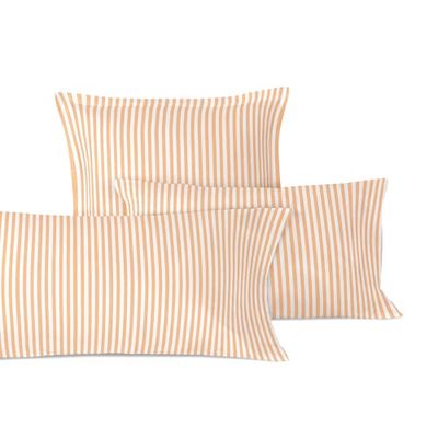 Layering Funda de almohada 80x80 cm Melocotón