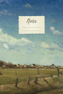 Notes: Lined Notebook Journal with Classical Vintage Art Aesthetic Design, 6x9, Ruled, 120 Premium Pages, 612