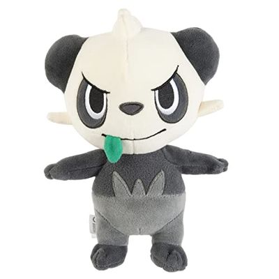 Bandai– Pokémon – plyschdjur panda (Pancham) – plyschdjur 20 cm mycket mjuk – JW95363