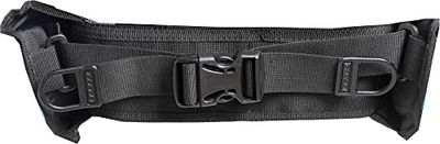 Cressi Elettra Waist Band, Fascia per Equlibratore Idrostatico Unisex Adulto, Nero, L