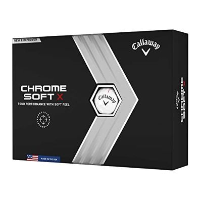 Callaway Golf Chrome Soft X golfbollar (2022 års utgåva)