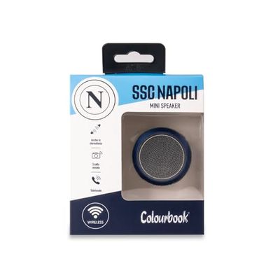Colourbook Napoli - Mini Altavoz Bluetooth inalámbrico, portátil