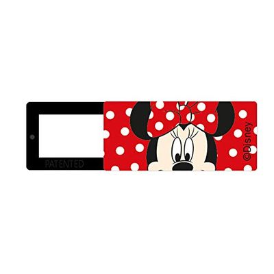 ERT GROUP Original and Officially Licensed by Disney Webcam Cover, pattern Minnie 001, Privise Sliding Camera Cover for Laptop, Computer and Tablet, Security Products