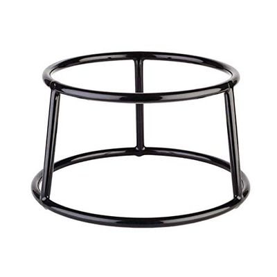 APS présentoir Buffet Ø 15,5/18 cm, H: 10 cm Metall, Noir ummantelt