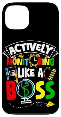 Actively Monitoring LIKE A Boss Actively Monitoring Boss Case for iPhone 13