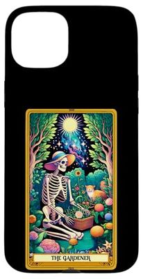 The Gardener Tarot Card Plants Planting Garden Gardening Case for iPhone 15 Plus