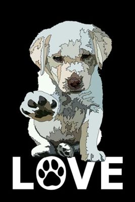 Labrador Notebook: Puppy Love: Labrador Retriever Composition Notebook 120 Blank Pages 6x9 Labrador Gift Book for Women Mommy Girl Men Daddy Dog Lover