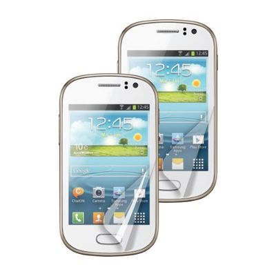 Muvit MUSCP0356 - Pellicola proteggi schermo per Samsung Galaxy Fame S6810, confezione da 2