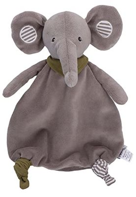 Sterntaler Manta de Seguridad Unisex para bebé, diseño de Elefante, Color Gris