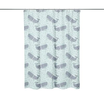 Bonamaison Tenda da Doccia Impermeabile, Resistente alle Muffe, Facile da Pulire, Tenda da doccia Stampata Digitalmente, Lavabile, Dimensioni 150x200, 1 Pezzo - Prodotto e Progettato in Turchia