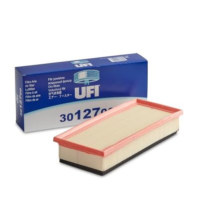 UFI Filtro de ar 30.127.00, filtro de ar de substituição, adequado para carros, adequado para modelos Alfa Romeo