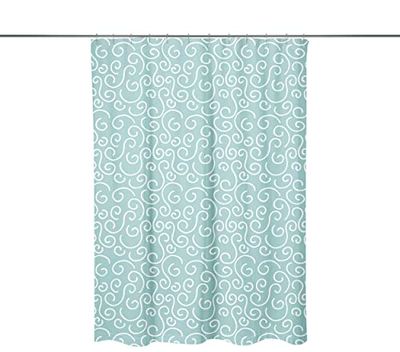 Bonamaison, Rideau de Douche Imprimé Numériquement, Anneaux de Rideau de Douche Inclus, 1 Pièce, 140X200 Cm - Conçu et fabriqué en Turquie