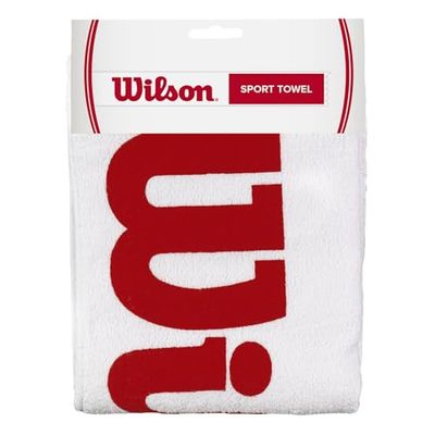 Wilson Sport Towel toalha unissexo, branco, NS
