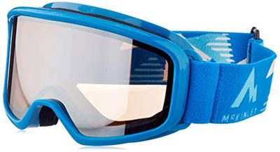 McKinley Pulse S Plus, Occhiali da Sci Gioventù Unisex, Blue/Bluelight/White, 2