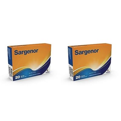 Sargenor Integratore Alimentare Con Arginina, 20 Fiale, 114 gr (Confezione da 2)