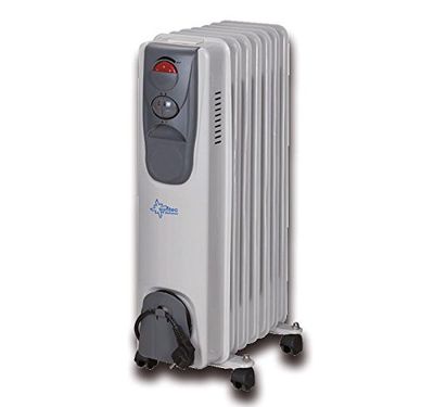 Suntec Heat Safe 1500 Radiator, geschikt voor ruimtes tot 45 m³ (~20 m²), 3 warmtestanden, oververhittingsbeveiliging, 1500 watt