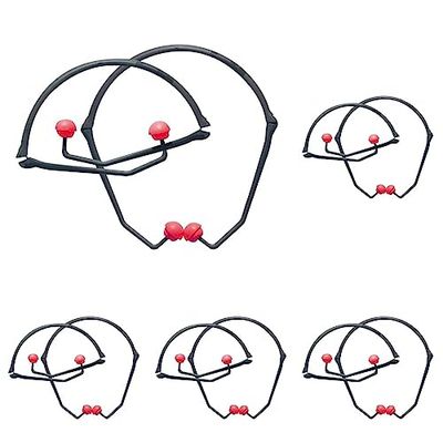 Honeywell 1005952 Howard Leight Bilsom PerCap Foldable Banded Earplugs, SNR 24 (Pack of 5)