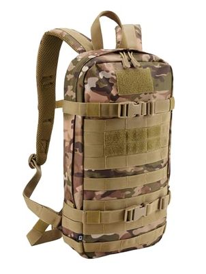 Brandit US ASSAULT DAY PACK RUCKSACK 12L ARMEE OUTDOOR TASCHE MOLLE ARMY BW KAMPF COOPER, Farbe:tactical camo