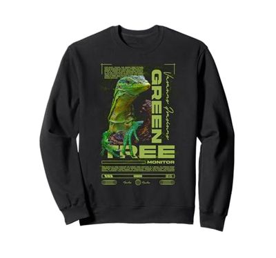 Green Tree Monitor de lagarto propietario de la marihuana de Sudadera