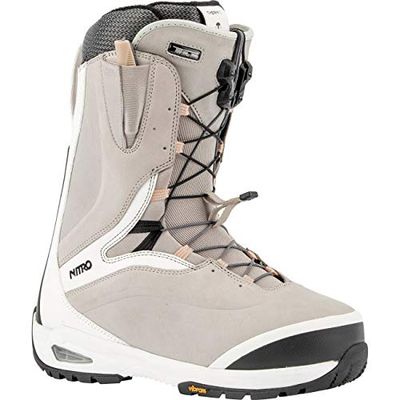 Nitro Snowboards dam Bianca TLS '20 Premium All Mountain Freeride Freestyle snabblåssystem Boot Snowboardstövel BONE-BLACK 24.5 EU