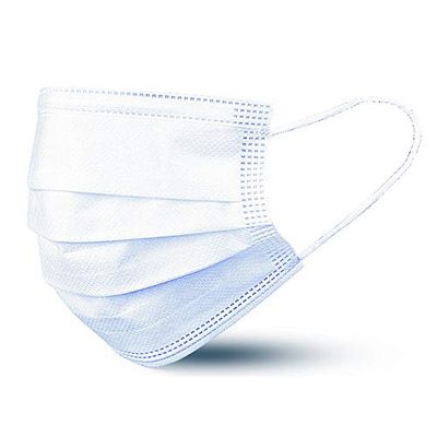 Masque chirurgical Beurer MM 10 50 pièces, protection buccale et nasale à 3 couches, protège votre environnement contre les gouttelettes et divers micro-organismes présents dans l'air