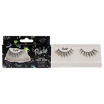 Rude Cosmetics Essential Faux Visone 3D ciglia - Foxy per le donne 1 paio
