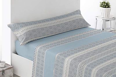 Miracle Home Pirenei Gumiel, Blu, 105 x 200 cm, 105 x 200