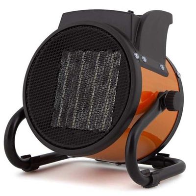 Orbegozo FHR 2040 Professionele kachel keramiek, 2000 W, 2 warmtestanden, oververhittingsbeveiliging en metalen behuizing
