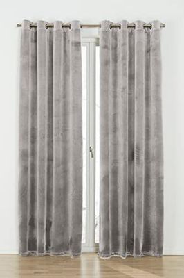 Simone öljettskynke, 2 st, grå, 300