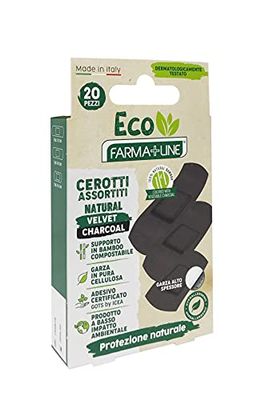 CASAPIU' SRL Eco Farmaline Lot de 20 pansements en bambou