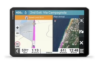 Garmin Camper 895 Nawigacja GPS EU dla Kamperów z Ekranem Dotykowym 8 Cali