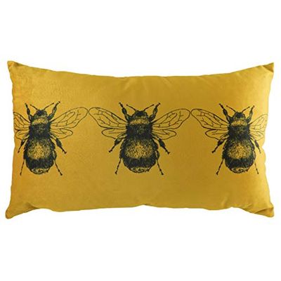 Evans Litchfield guld bi polyester fylld kudde, 30 x 50 cm