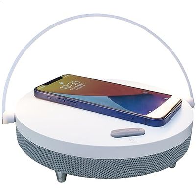SMOOTH-LIGHT - LTC - BELYST BLUETOOTH HÖGTALARE 5W MED SNABB INDUKTIONSLADDARE OCH HANDSFREE-FUNKTION