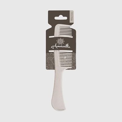La Briantina Peigne cheveux à dents dentes denses blanches, démêlant et délicat, idéal pour cheveux fins