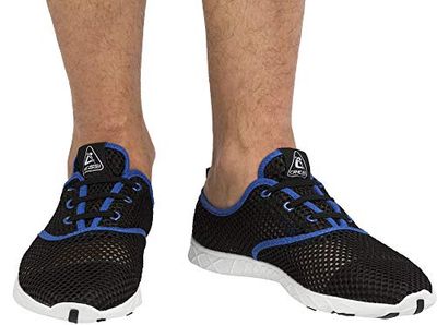 Cressi Aqua Shoes Zapatos Deportivo para Uso Acuático, Unisex Adulto, Negro Azul, 40