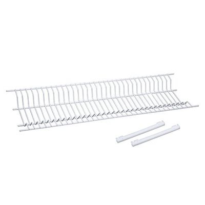Sauvic 92190 Escorredor de pratos armário plastificado 65 cm, branco, 65 x 22 x 5 cm