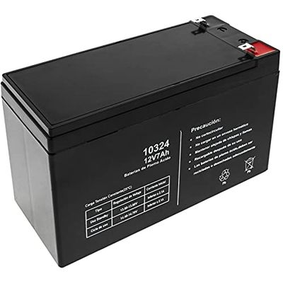 BeMatik - Batteria Ricaricabile al Piombo-Acido 12V 7Ah per riparazioni ups