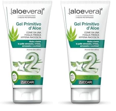 Zuccari Aloevera Gel Primitivo D'Aloe, 150 ml (Confezione da 2)